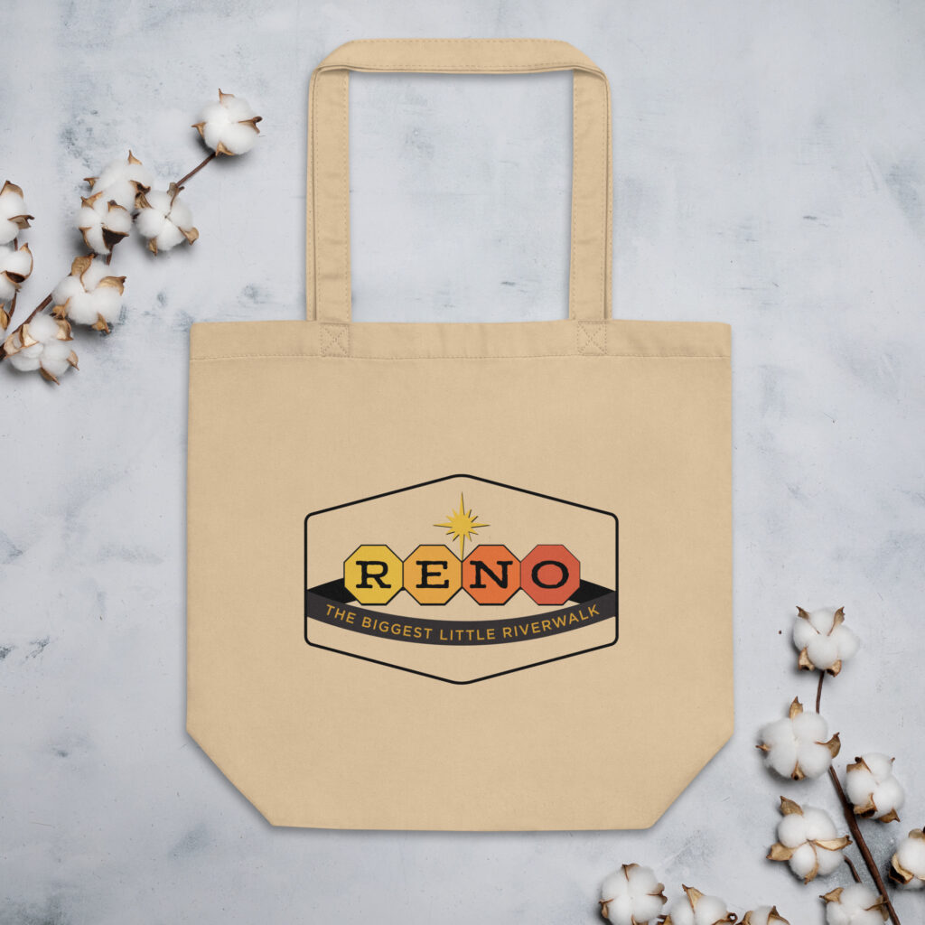 Vintage Reno Arch Eco Tote Bag