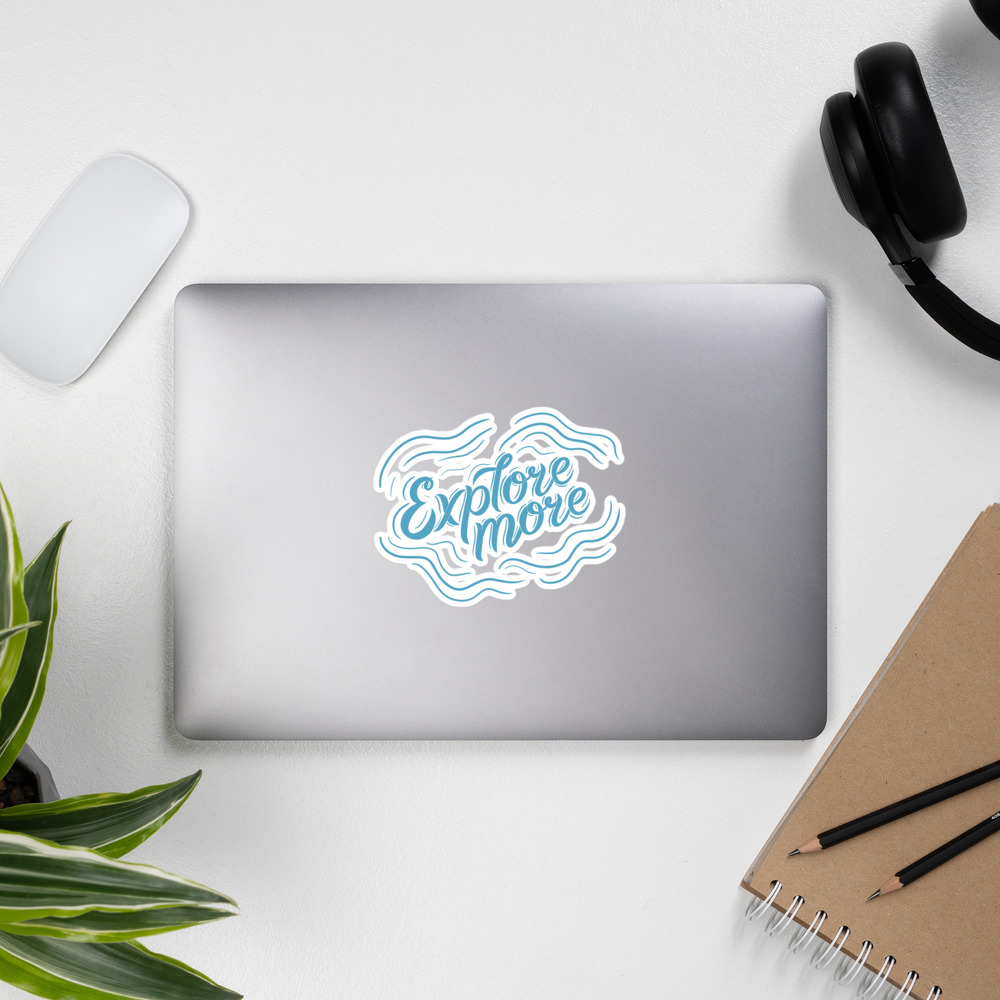 Explore More Waves Sticker