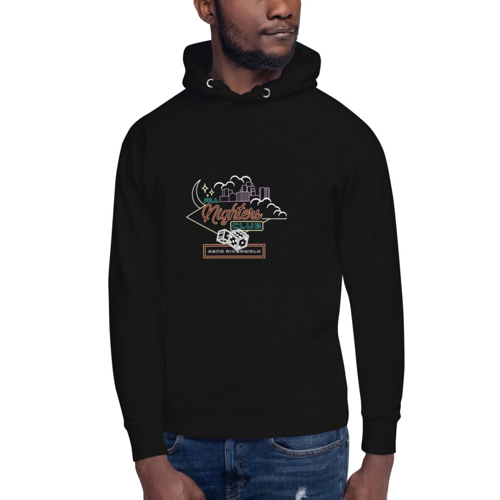 All Nighters Club Unisex Hoodie