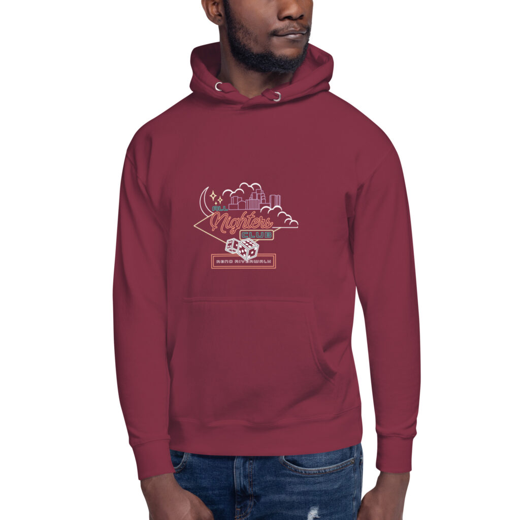 All Nighters Club Unisex Hoodie