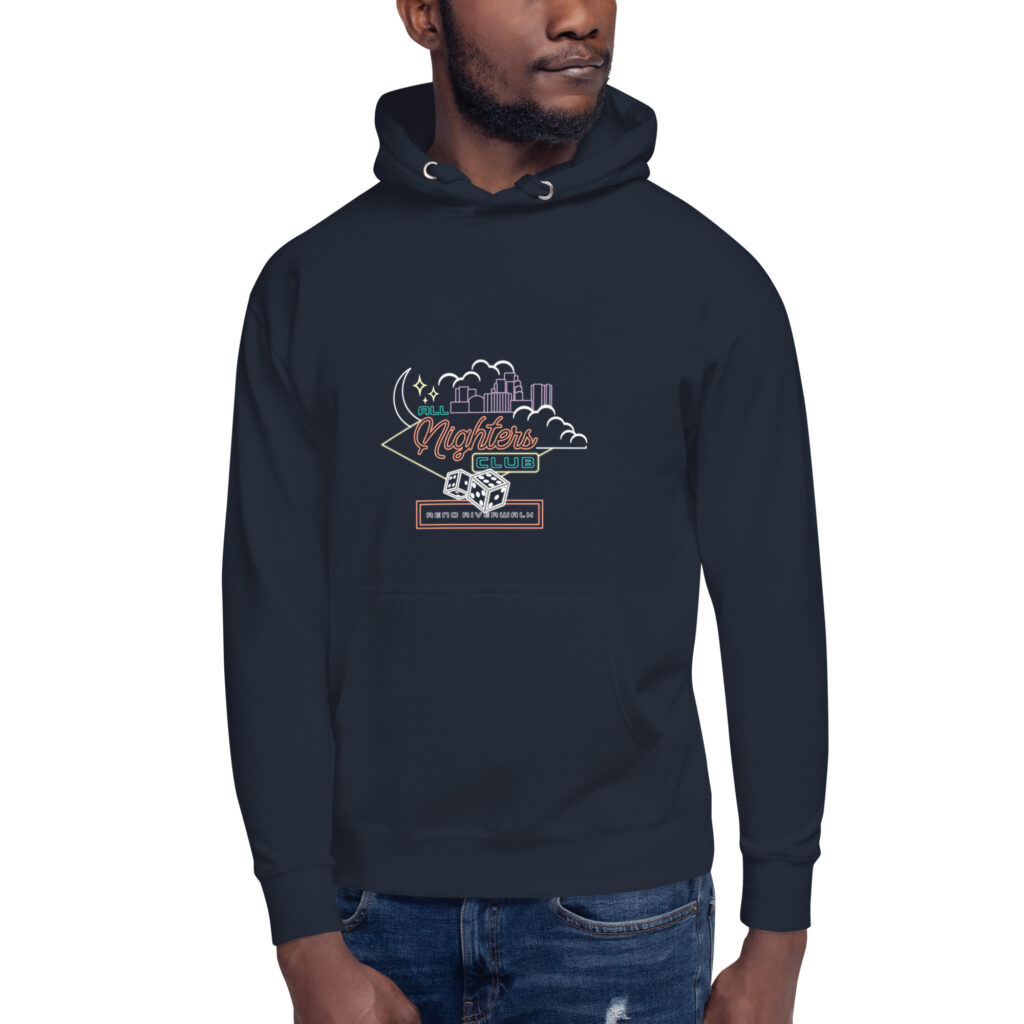 All Nighters Club Unisex Hoodie