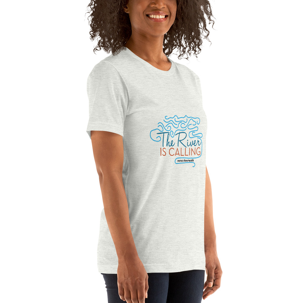 The River is Calling Unisex t-shirt