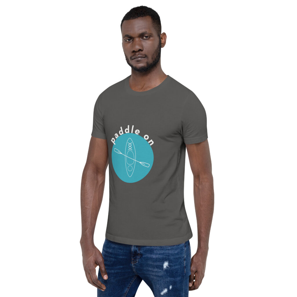 Blue Paddle On Unisex t-shirt