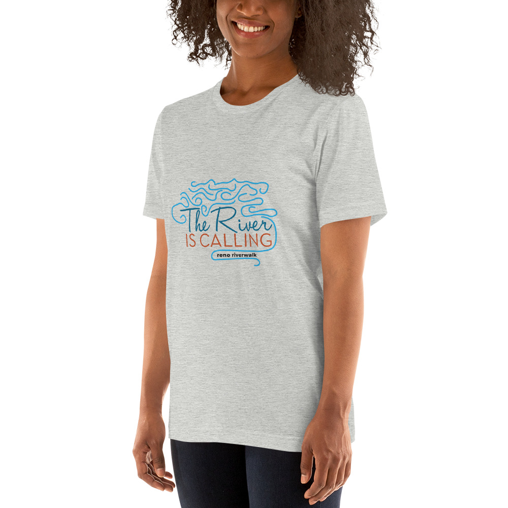 The River is Calling Unisex t-shirt