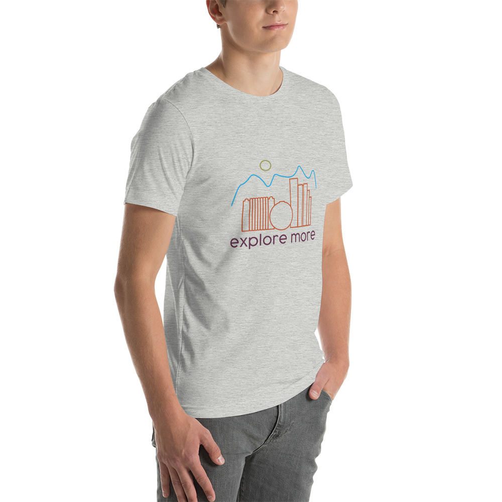 Explore More Reno Skyline  t-shirt