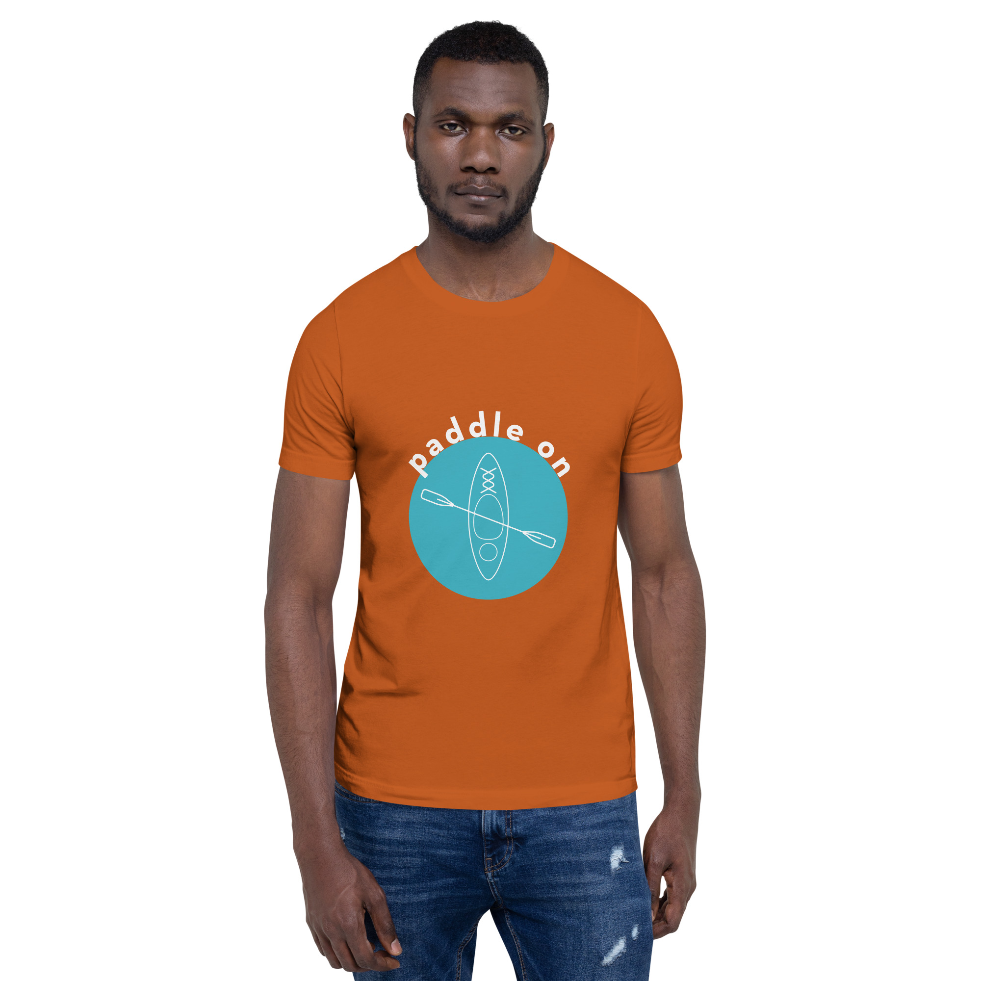 Blue Paddle On Unisex t-shirt