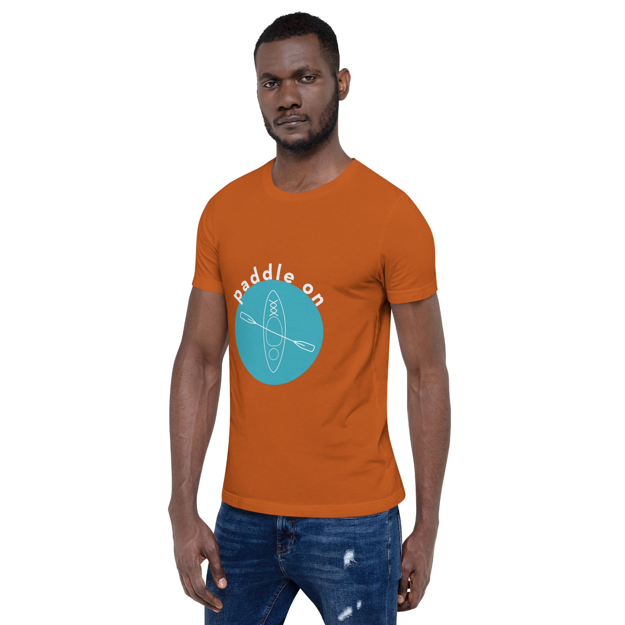 Blue Paddle On Unisex t-shirt