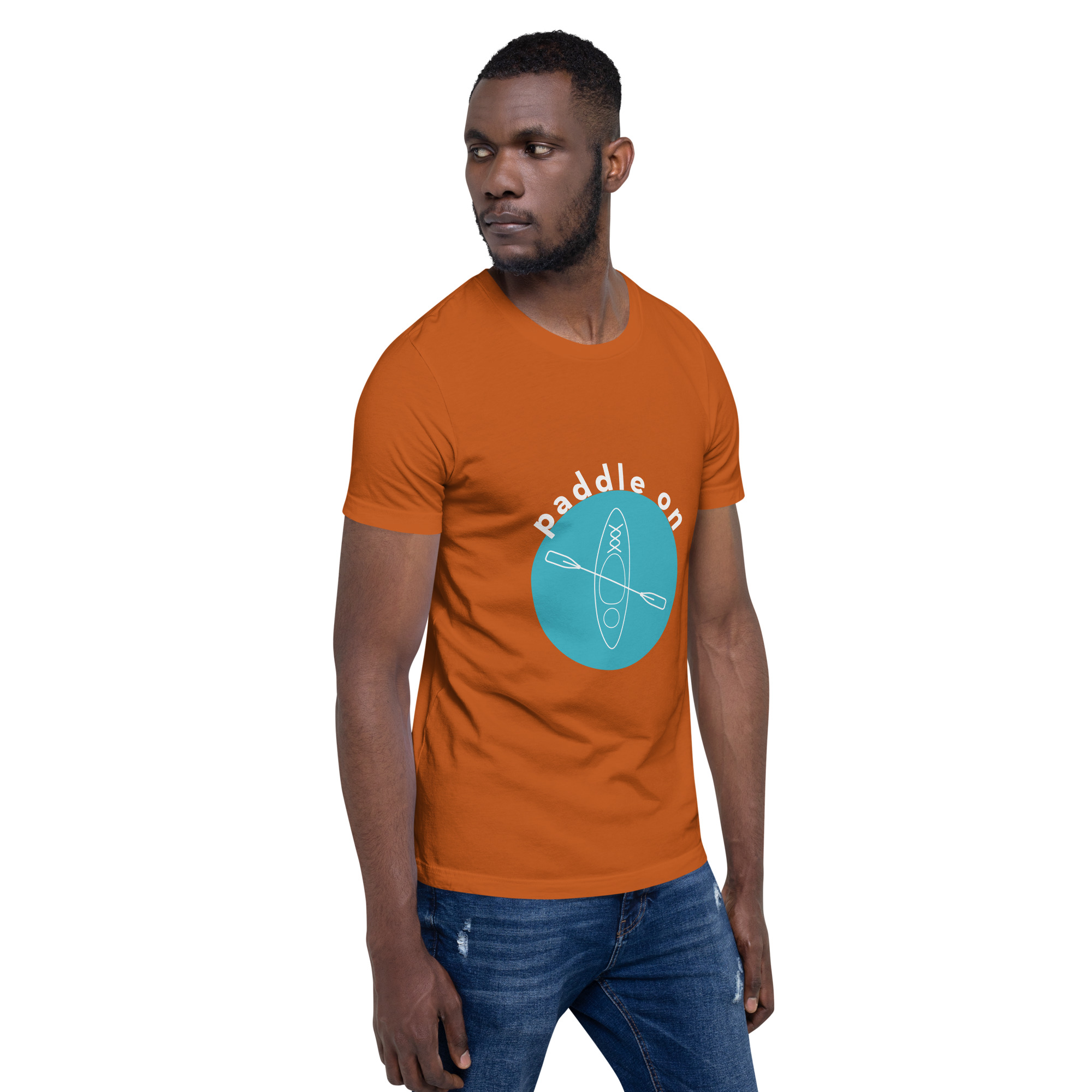Blue Paddle On Unisex t-shirt
