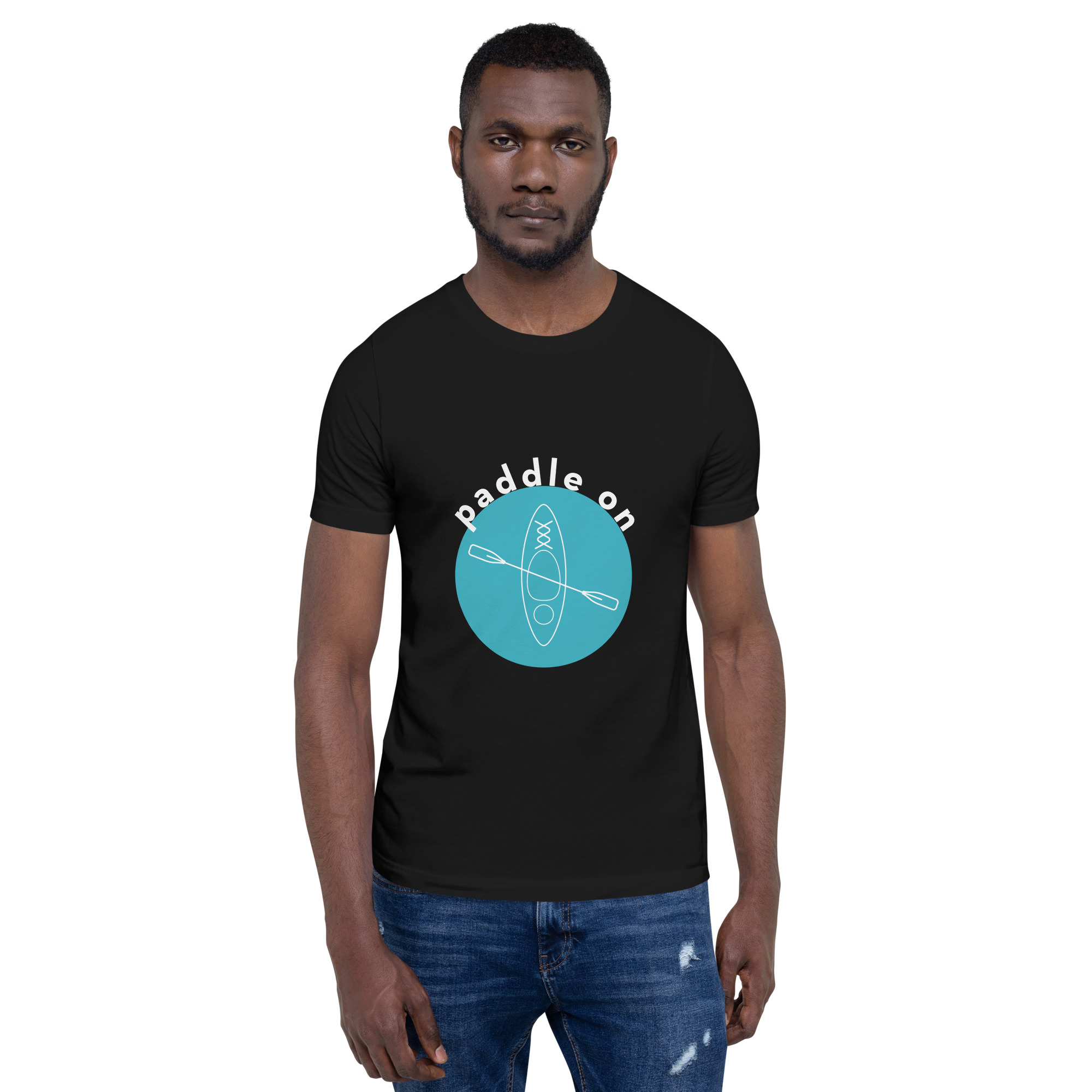 Blue Paddle On Unisex t-shirt