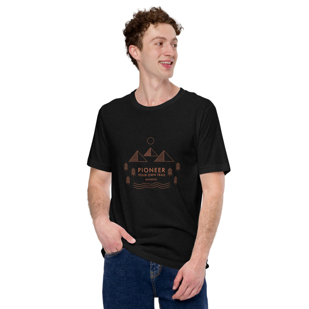 Pioneer Your Own Trail Unisex t-shirt