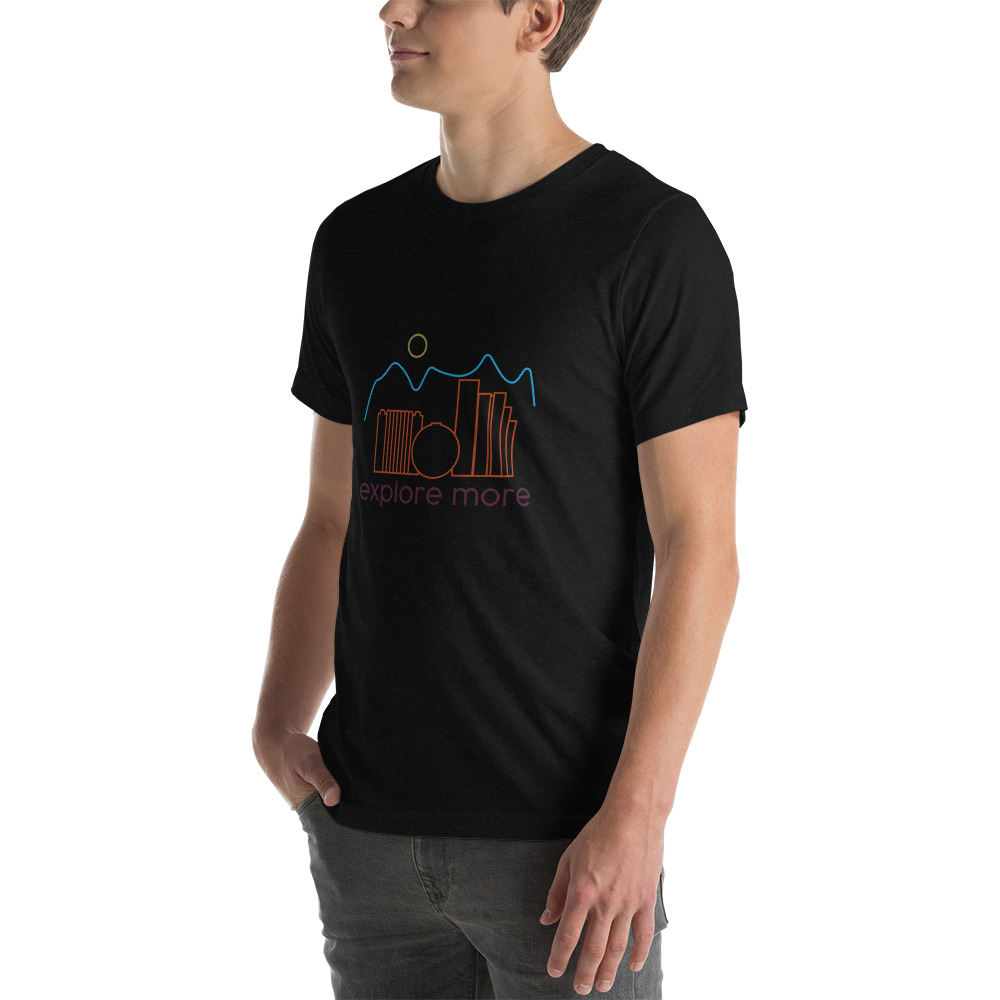 Explore More Reno Skyline  t-shirt