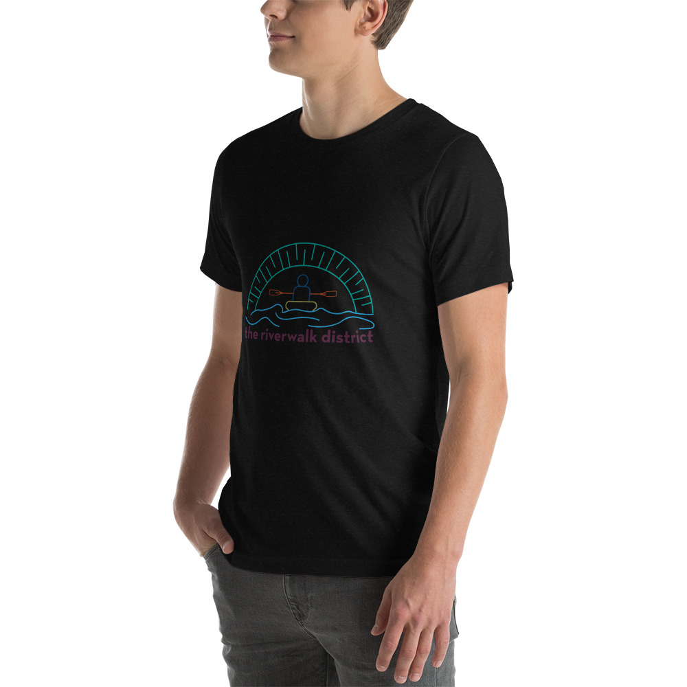 The Riverwalk District Unisex t-shirt