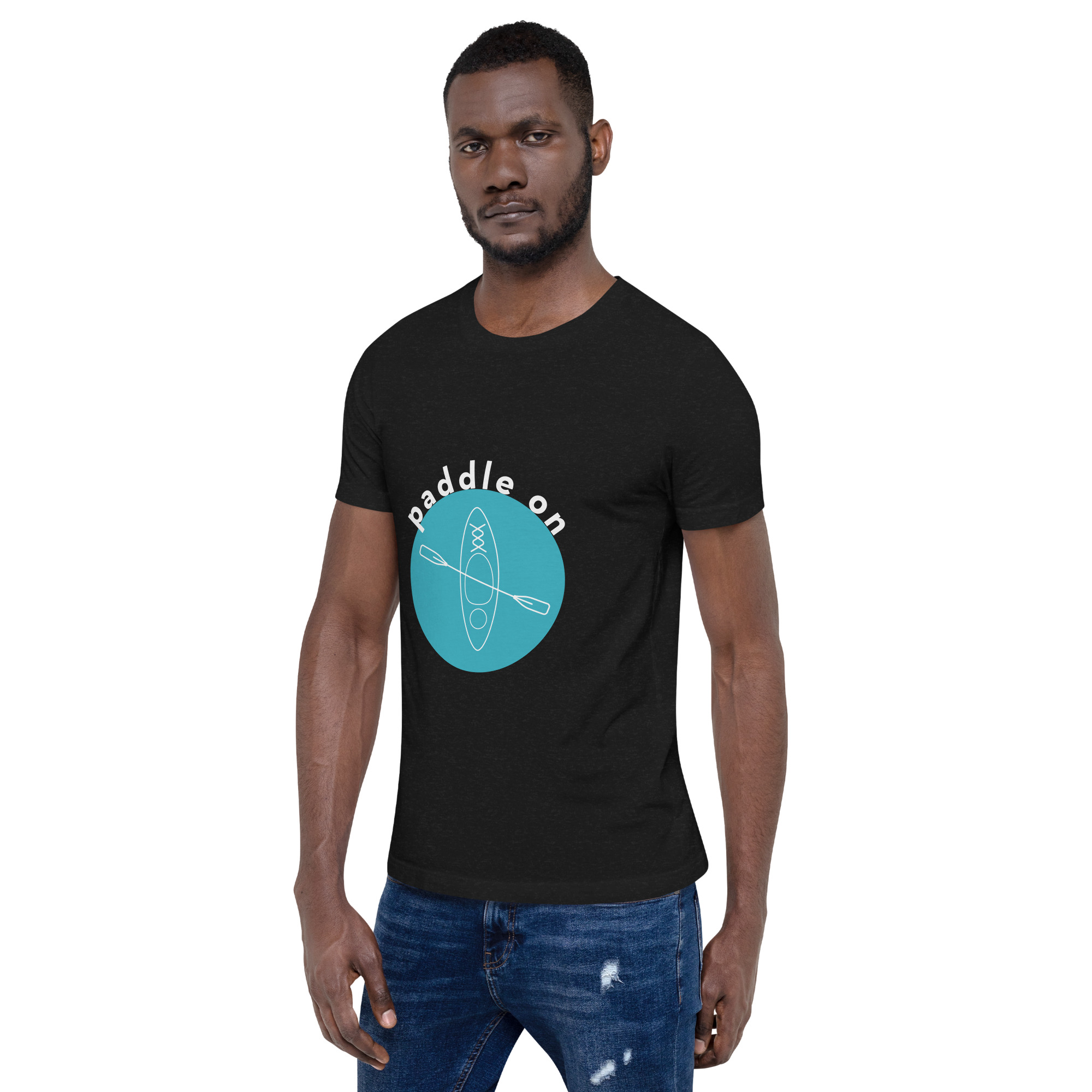 Blue Paddle On Unisex t-shirt