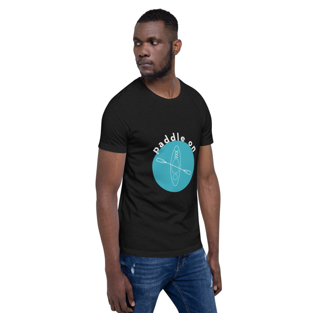 Blue Paddle On Unisex t-shirt