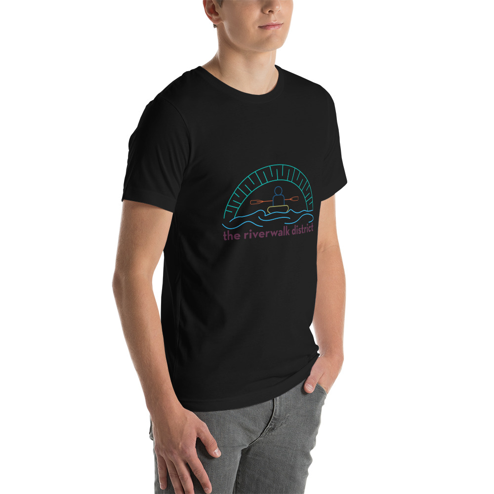 The Riverwalk District Unisex t-shirt
