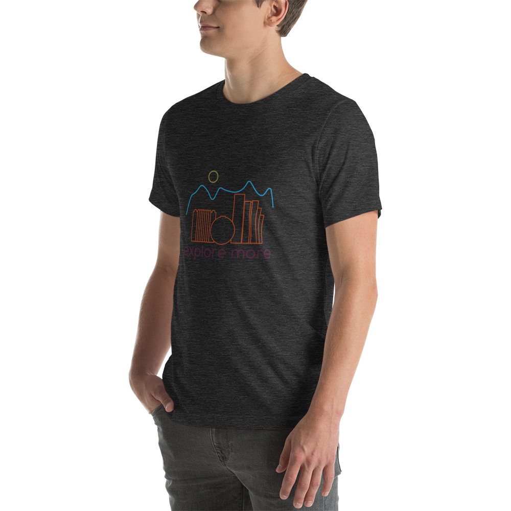 Explore More Reno Skyline  t-shirt