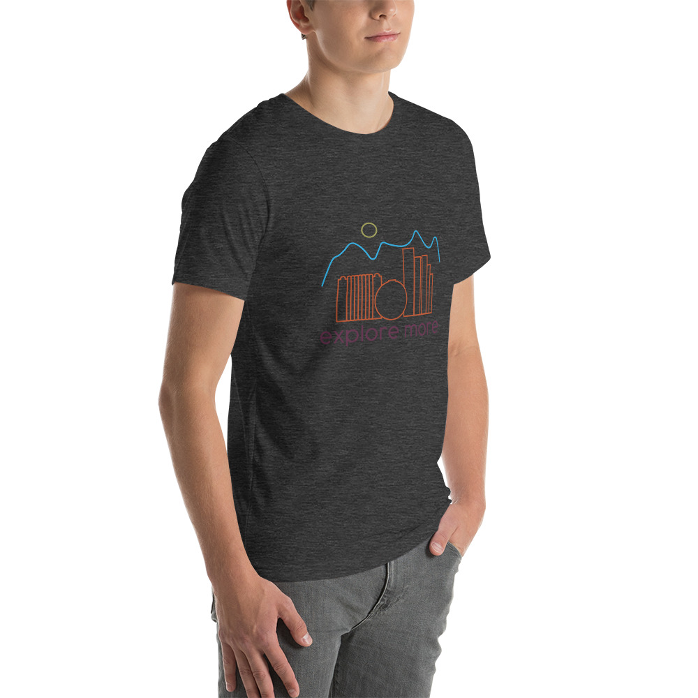 Explore More Reno Skyline  t-shirt