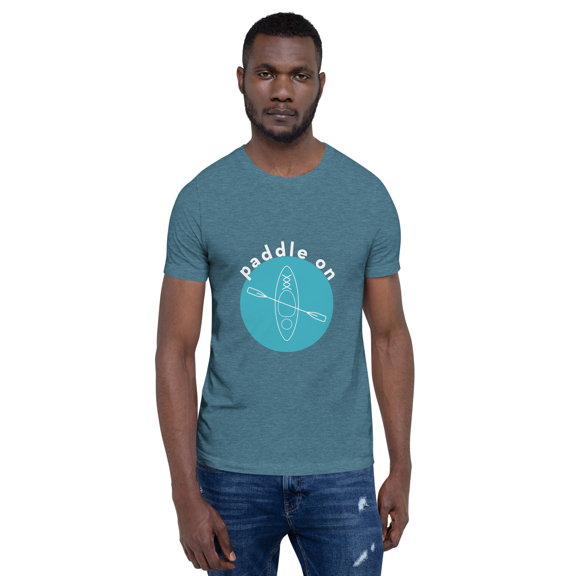 Blue Paddle On Unisex t-shirt