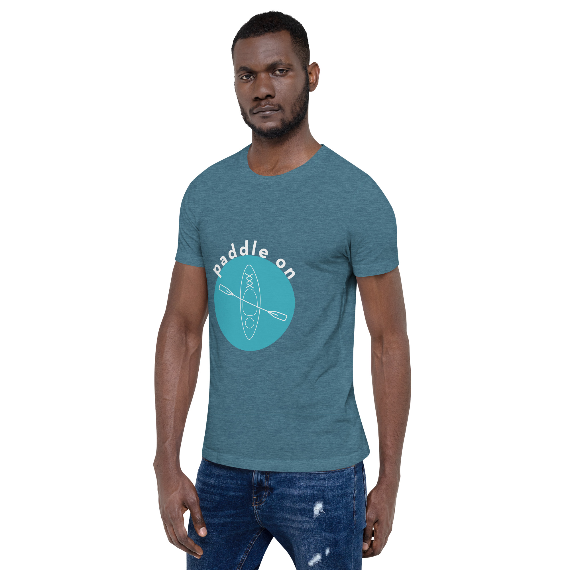 Blue Paddle On Unisex t-shirt