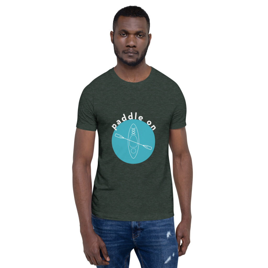 Blue Paddle On Unisex t-shirt