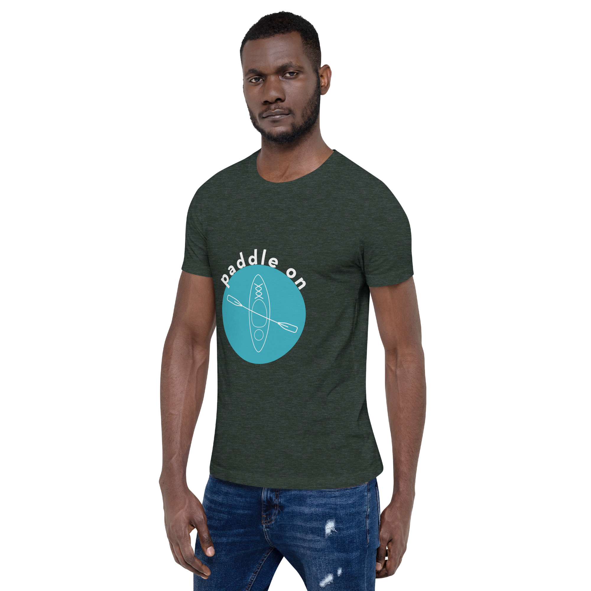 Blue Paddle On Unisex t-shirt