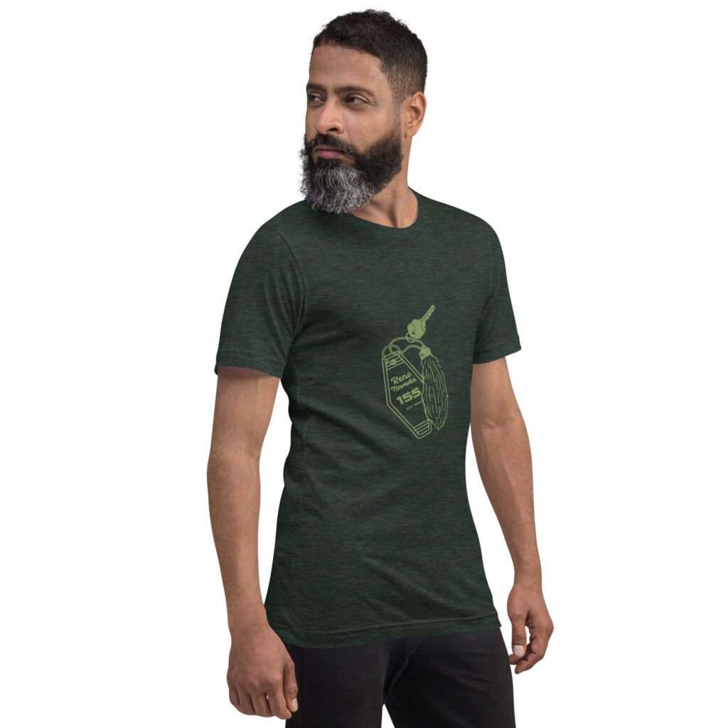 Reno Hotel Key Unisex t-shirt