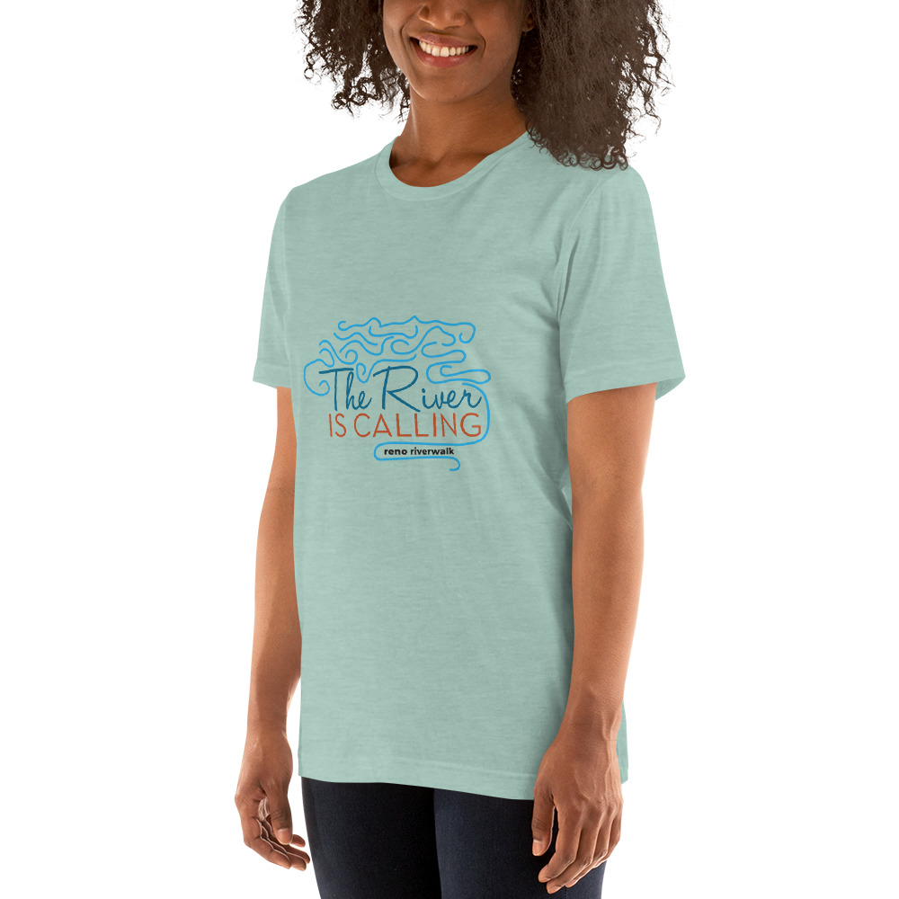 The River is Calling Unisex t-shirt