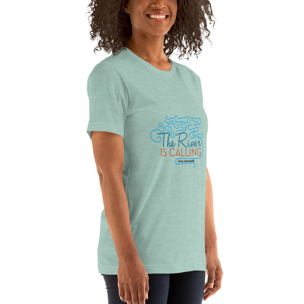 The River is Calling Unisex t-shirt