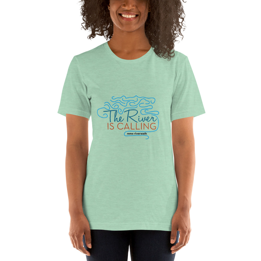 The River is Calling Unisex t-shirt