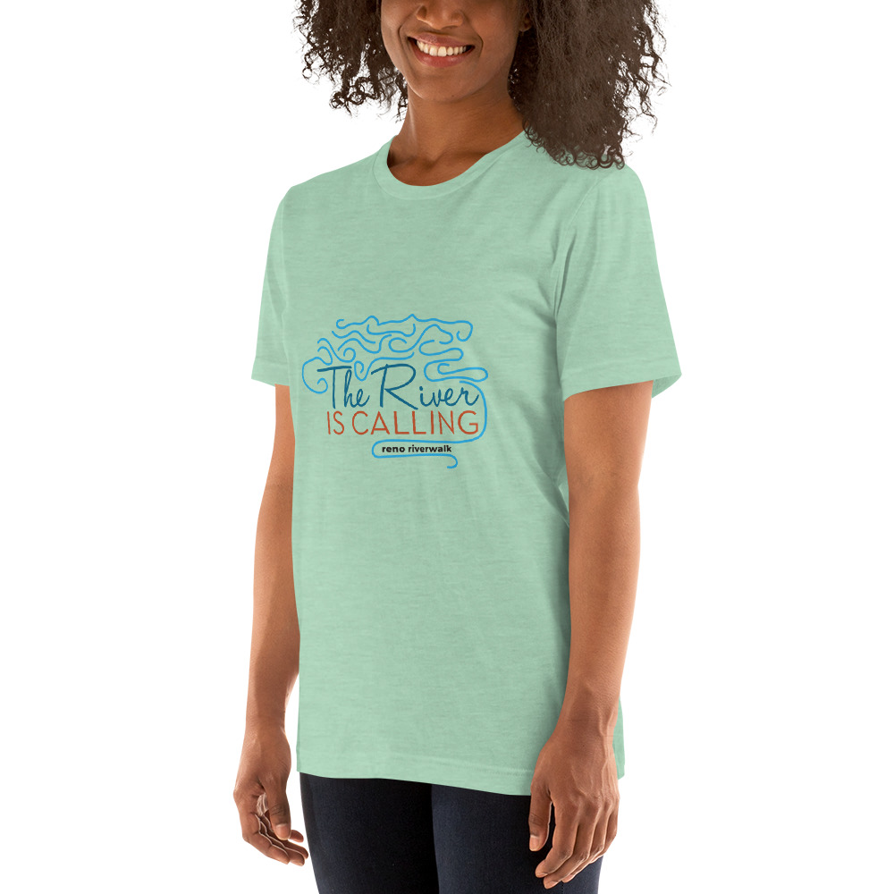 The River is Calling Unisex t-shirt