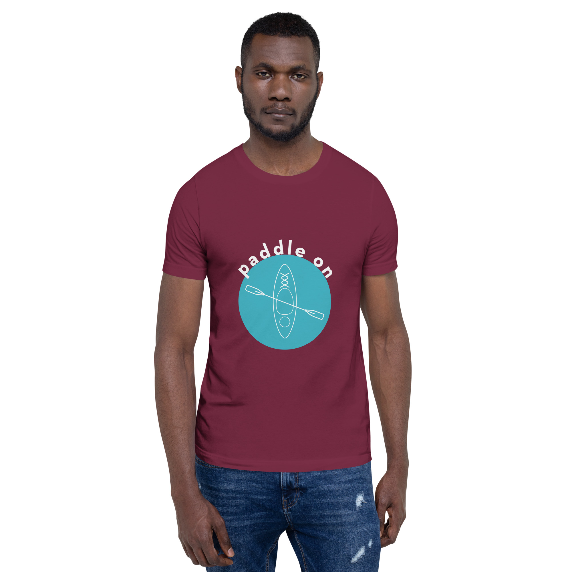 Blue Paddle On Unisex t-shirt