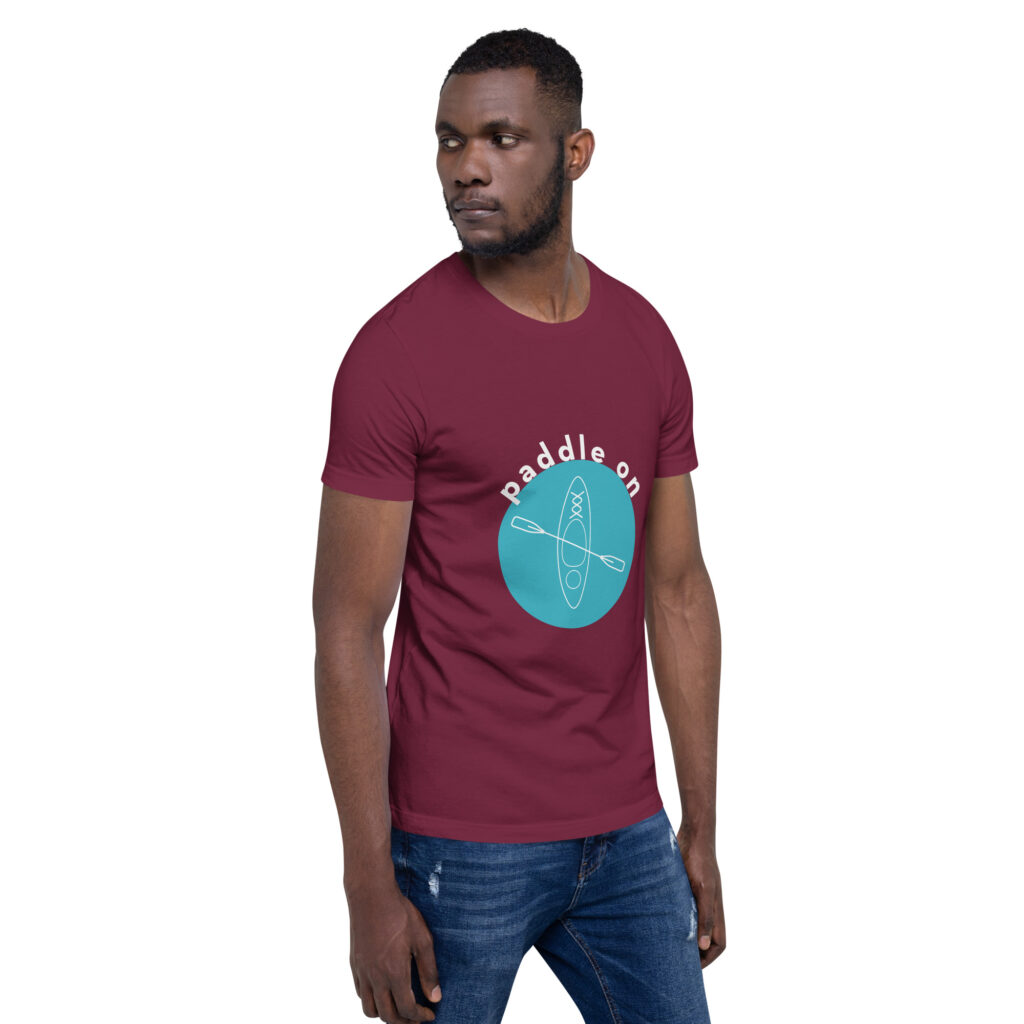 Blue Paddle On Unisex t-shirt