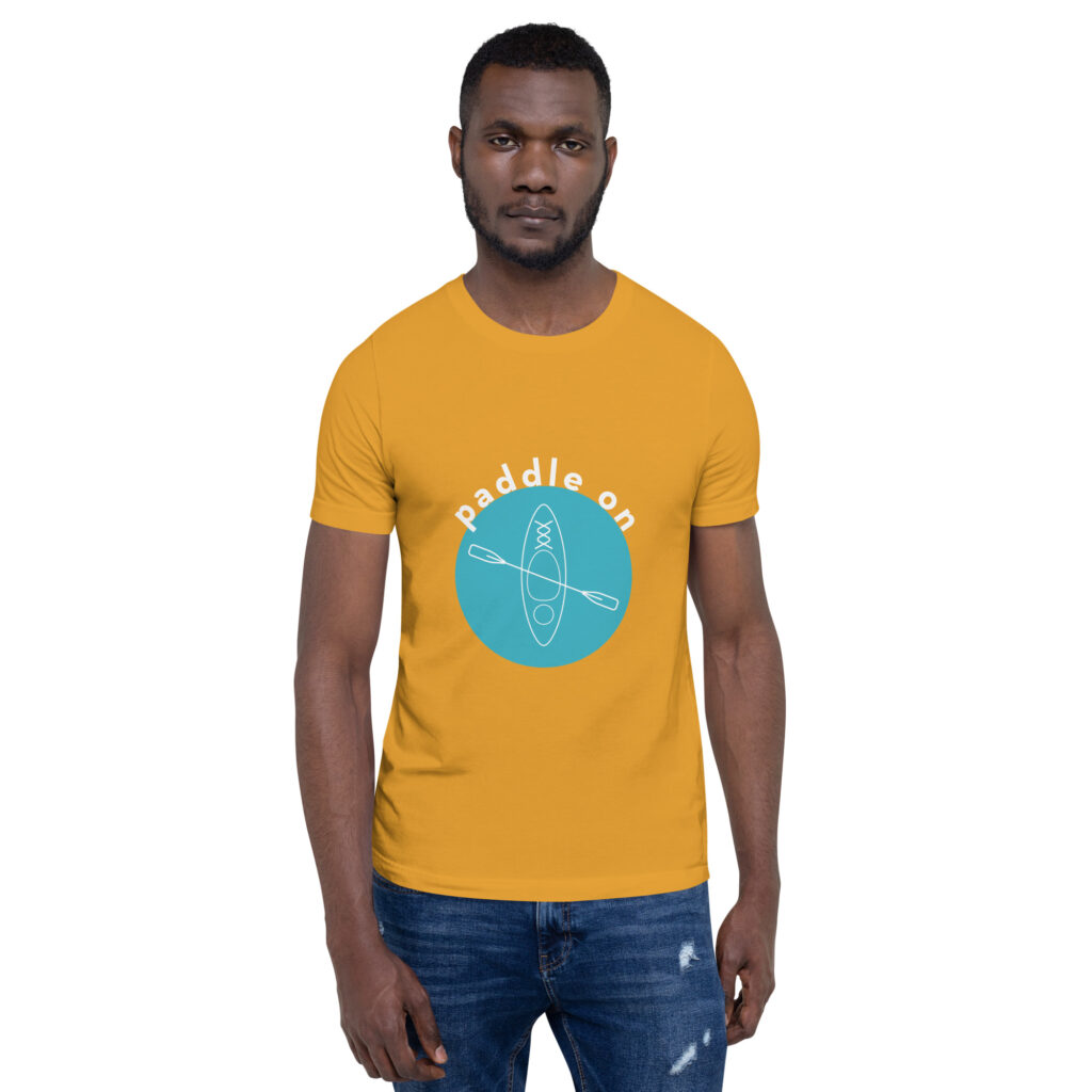 Blue Paddle On Unisex t-shirt