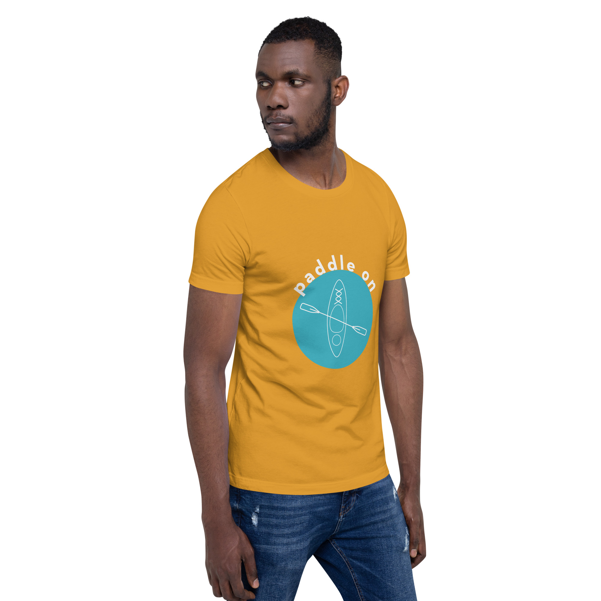 Blue Paddle On Unisex t-shirt