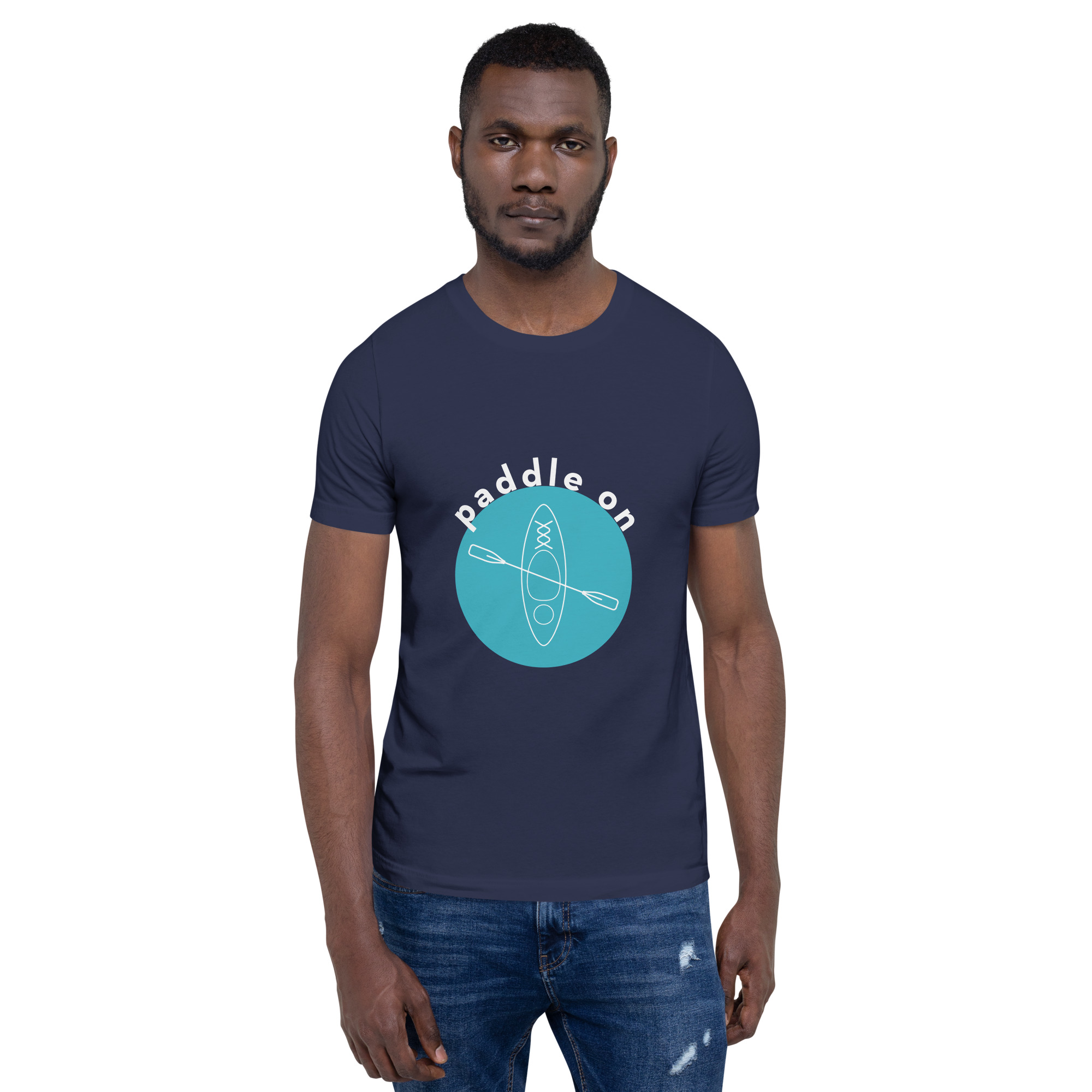 Blue Paddle On Unisex t-shirt