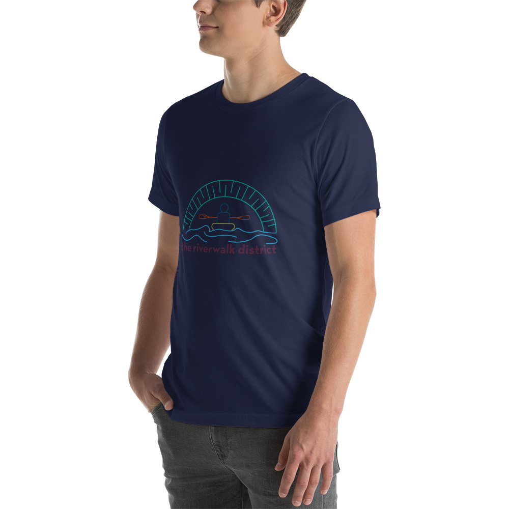 The Riverwalk District Unisex t-shirt