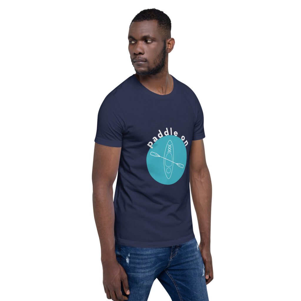 Blue Paddle On Unisex t-shirt