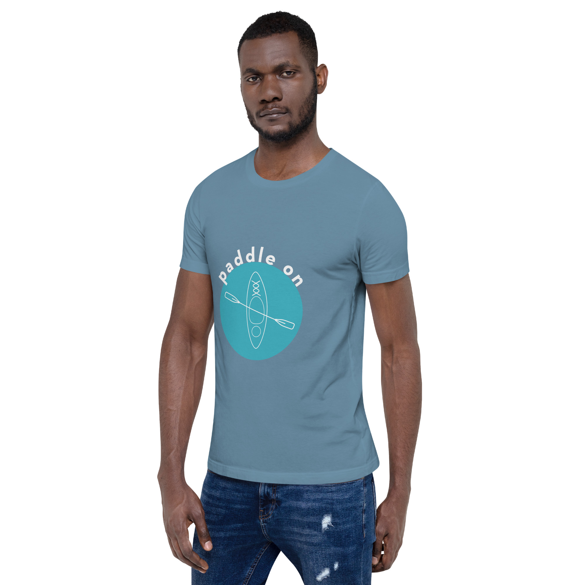 Blue Paddle On Unisex t-shirt