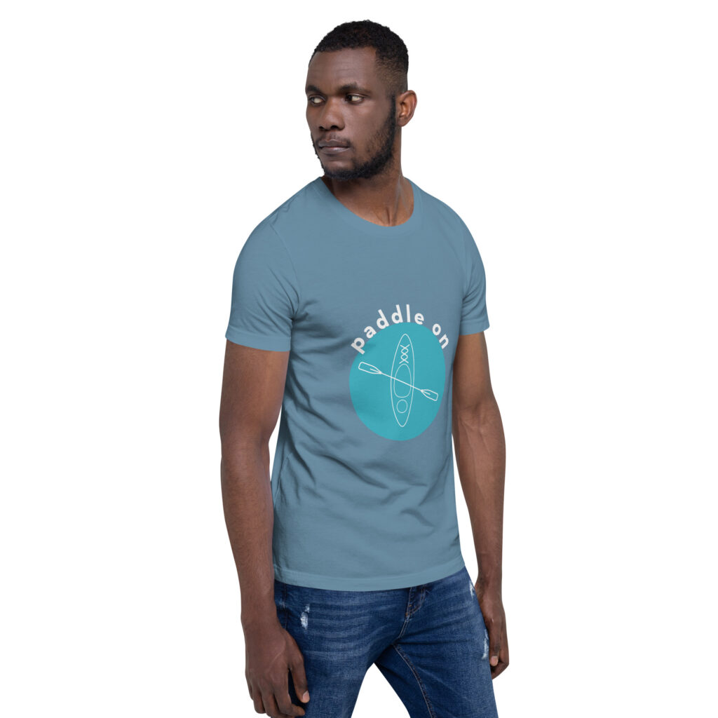 Blue Paddle On Unisex t-shirt