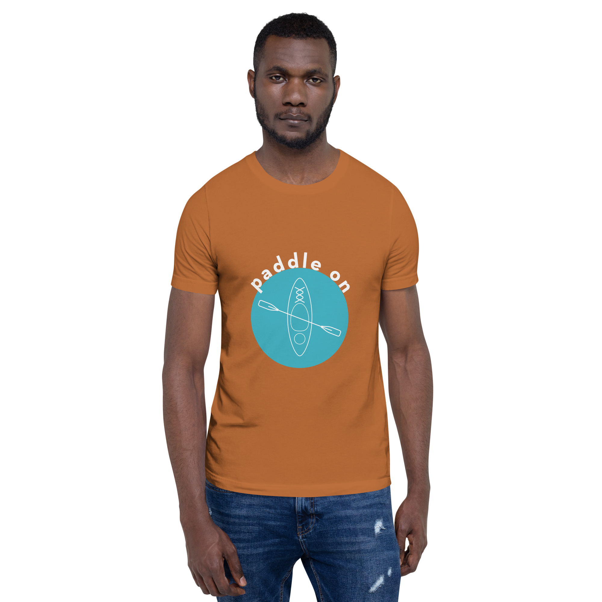 Blue Paddle On Unisex t-shirt