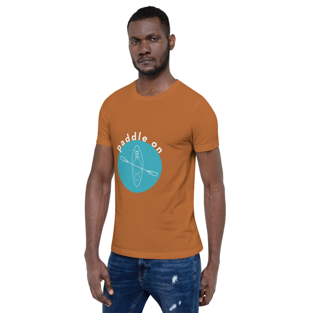 Blue Paddle On Unisex t-shirt