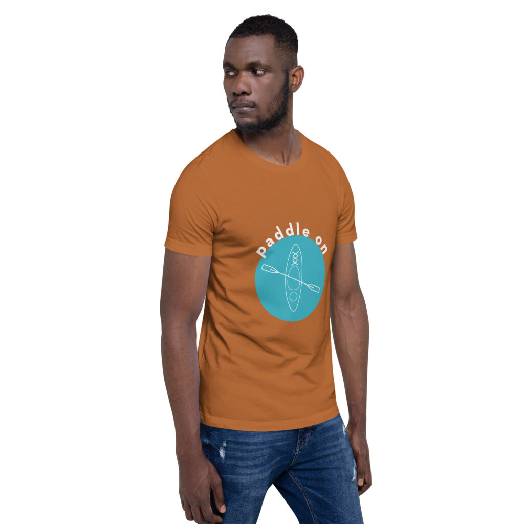 Blue Paddle On Unisex t-shirt