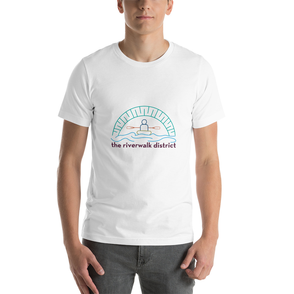 The Riverwalk District Unisex t-shirt