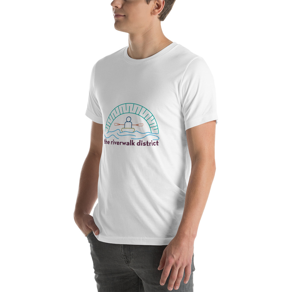 The Riverwalk District Unisex t-shirt