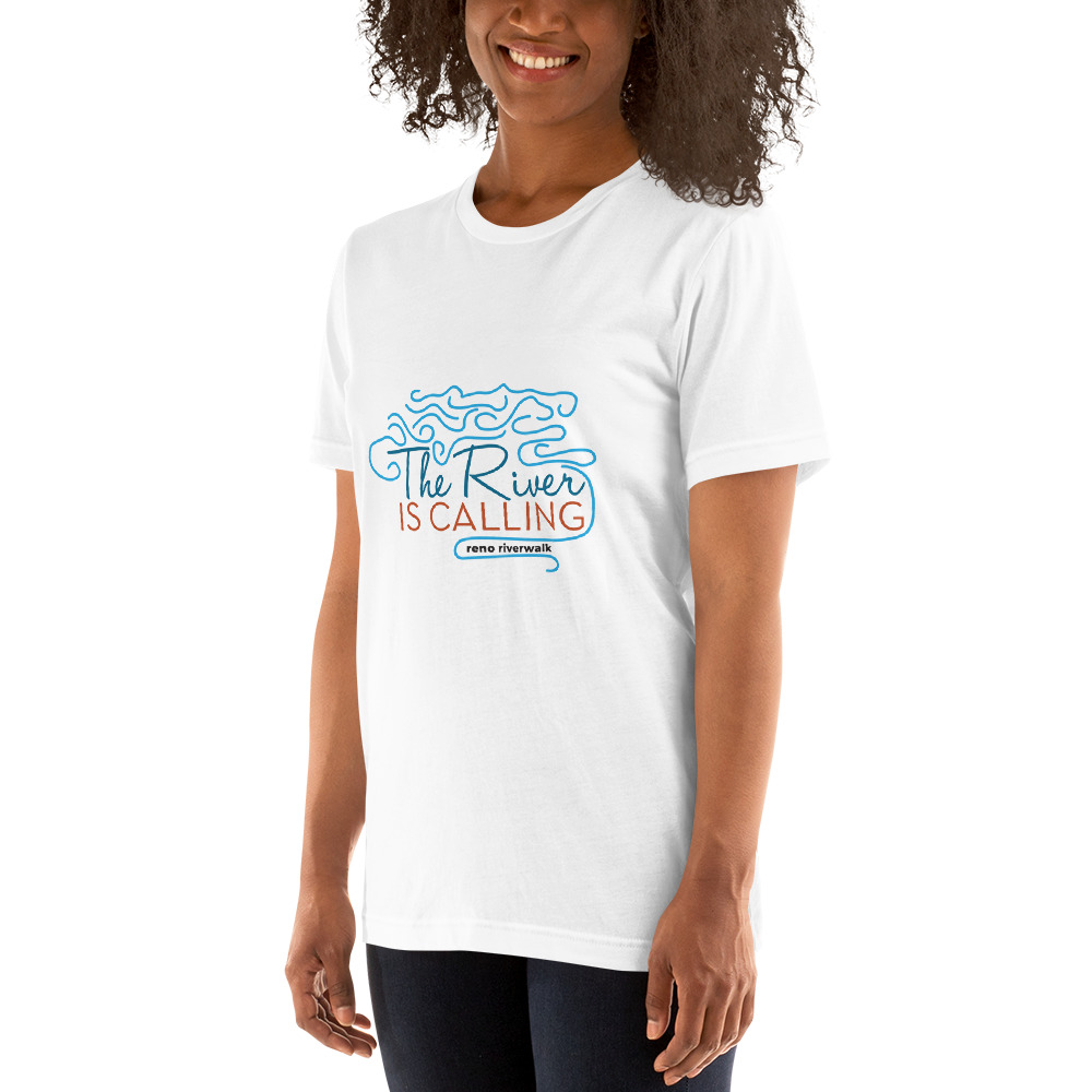 The River is Calling Unisex t-shirt