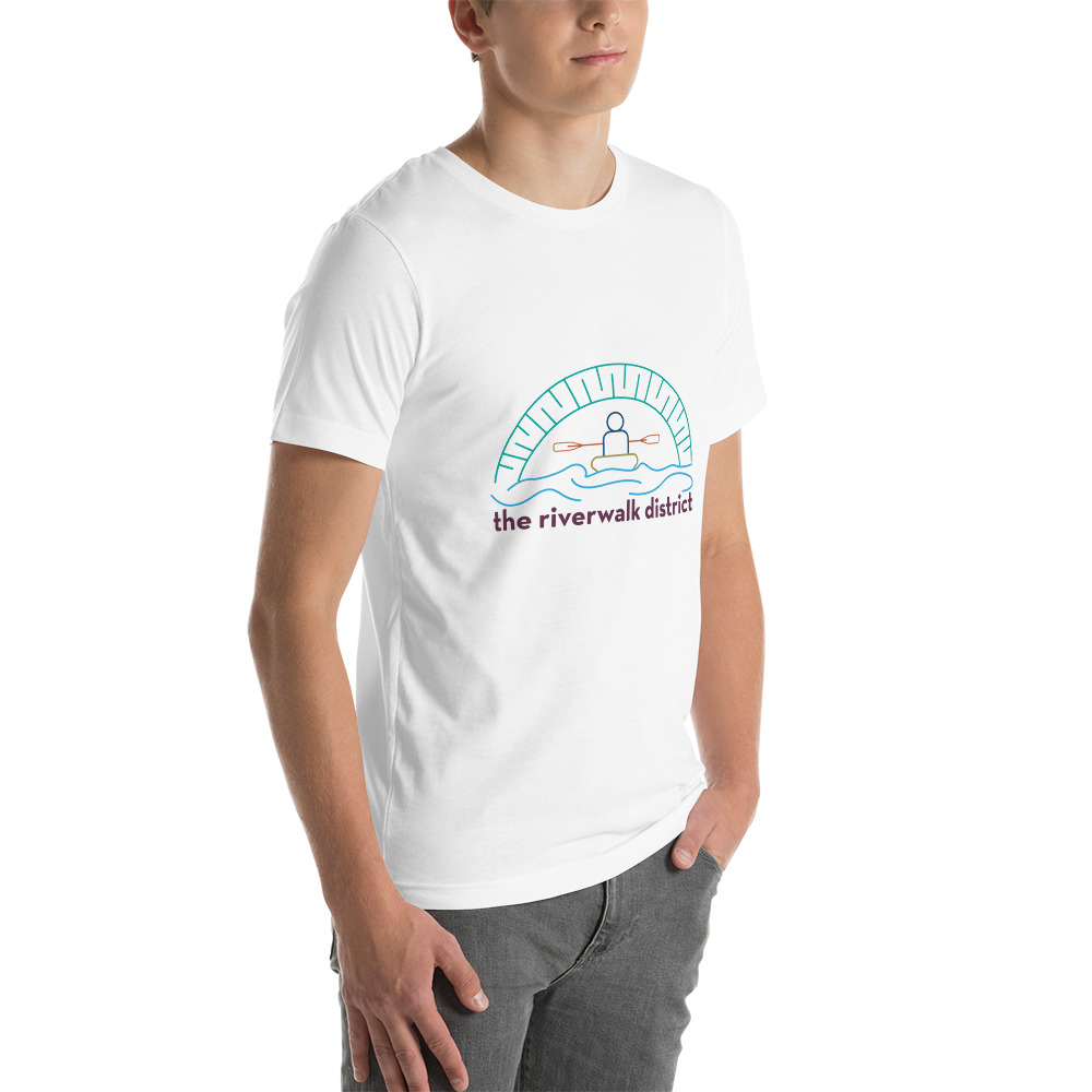 The Riverwalk District Unisex t-shirt