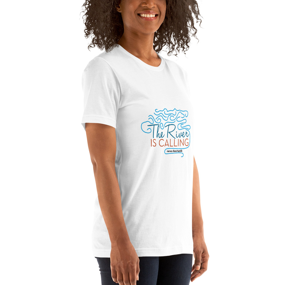 The River is Calling Unisex t-shirt