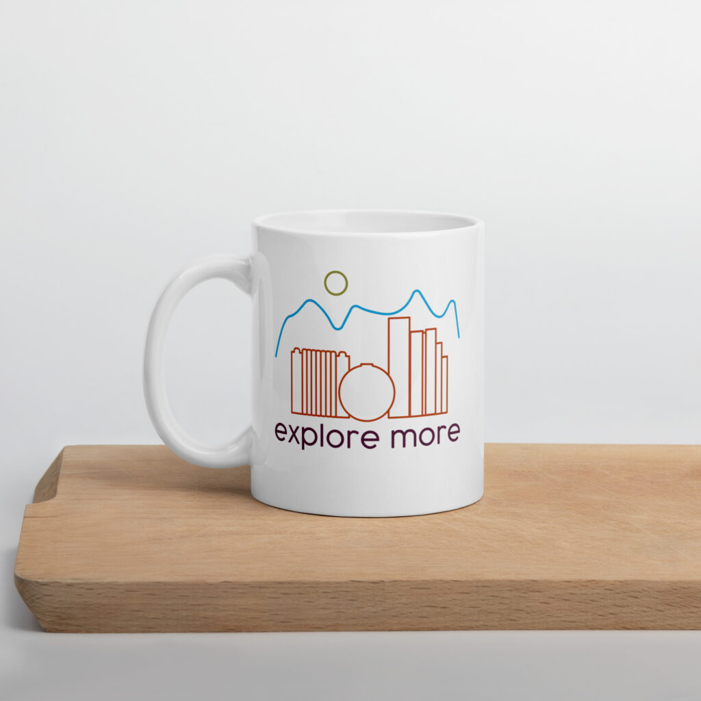 Explore More Reno Skyline Coffee Mug
