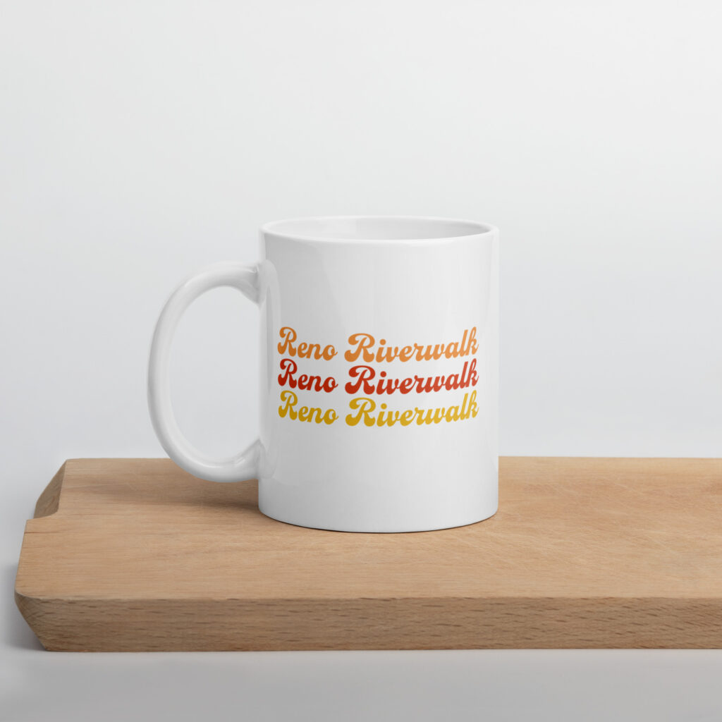 Retro Reno Riverwalk Coffee Mug