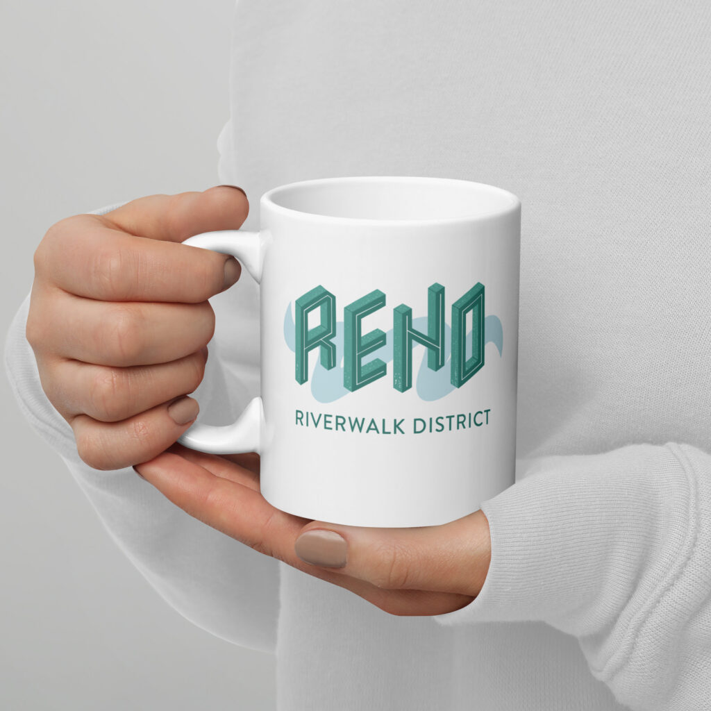 Isometric Reno Coffee Mug